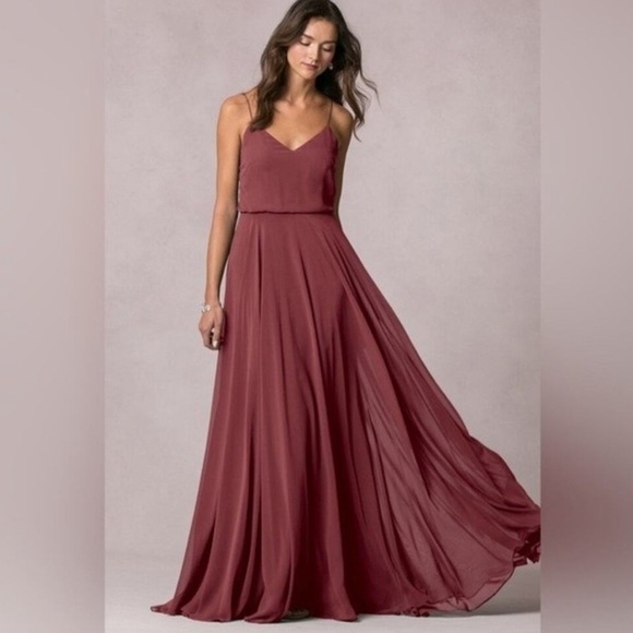 Jenny Yoo Dresses & Skirts - Jenny Yoo Inesse Cinnamon Rose Size 2 bridesmaid dress